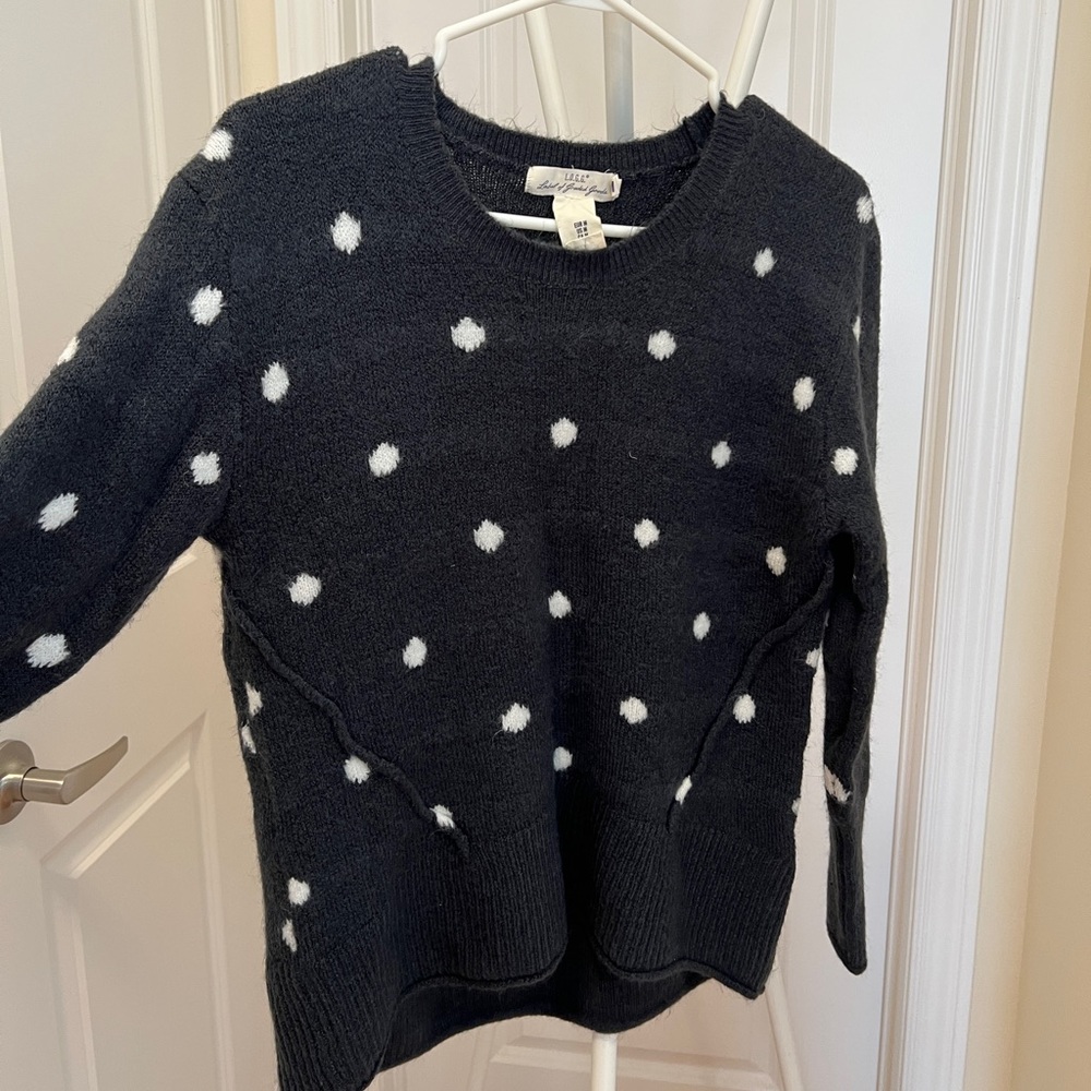 H&M polka dot sweater